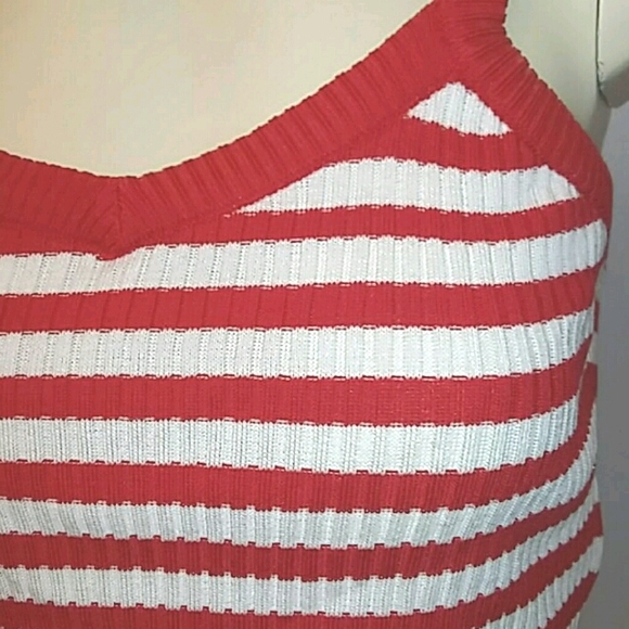 Knit Striped Tank Top - Picture 2 of 4